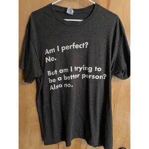 Funny Shirt - Gray - XL